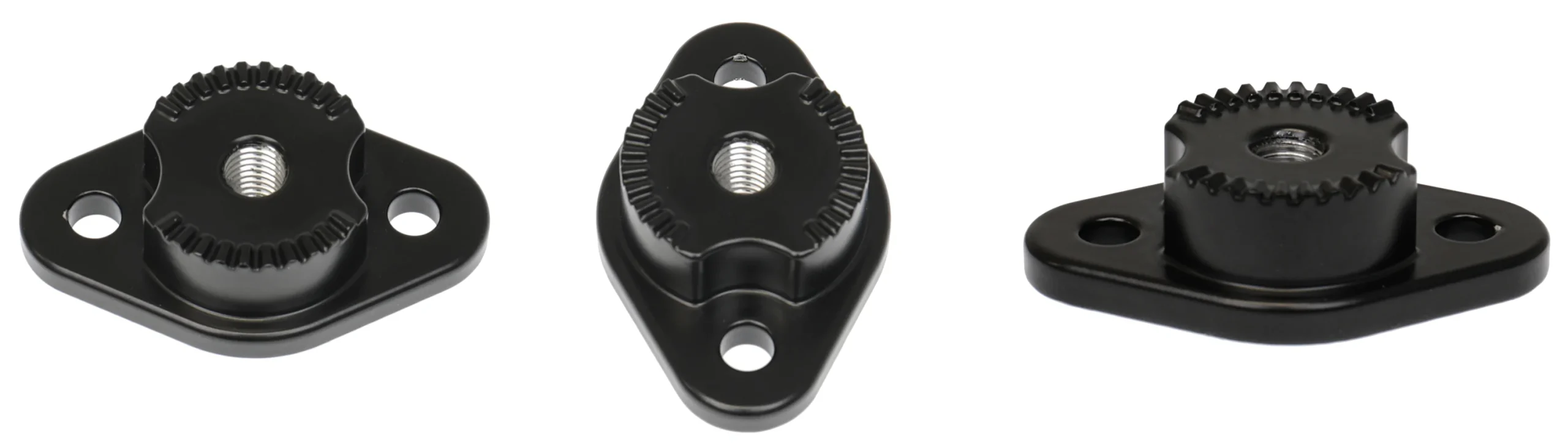 Brodit 216375 - Pedestal Mount Individual part for pedestal mounts. Base/Top single AMPS mounting plate 38 mm