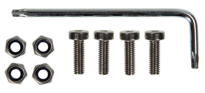 Brodit 216591 - Accessories Assembly materials set. Screw set for mounting holder or MultiMoveClip
