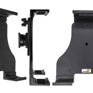 Brodit 511973 - Passive holder with tilt swivel. Adjustable holder. Fits devices with or without skin/case, with height 180-230 mm, max thickness 30 mm.