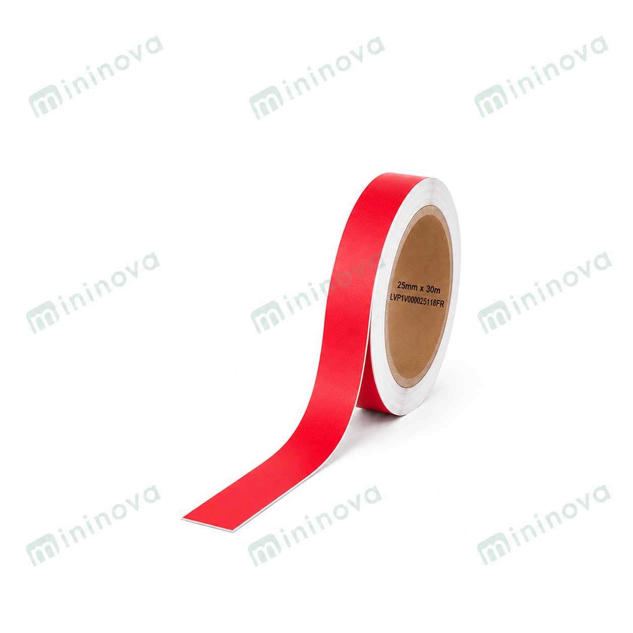 Brother LVP1V000025118FR - Continuous roll, Red, 25mm x 30m