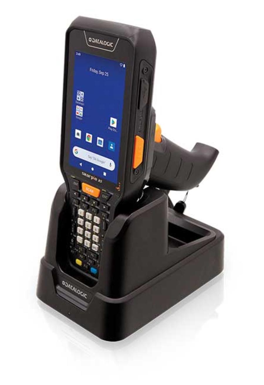 Datalogic Adc 946400003 - Skorpio X40 Pistol Grip, Wi-Fi6E, 4_ display, 6GB RAM/128GB Flash, 39-Key Functional Numeric, std range 2D Imager w/Green Spot feedback, Camera 13MP