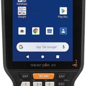 Datalogic Adc 946400007 - Skorpio X40 Hand held, Wi-Fi6E, 4_ display, 6GB RAM/128GB Flash, 48-Key Full Alphanumeric, std range 2D Imager w/Green Spot feedback, Camera 13MP