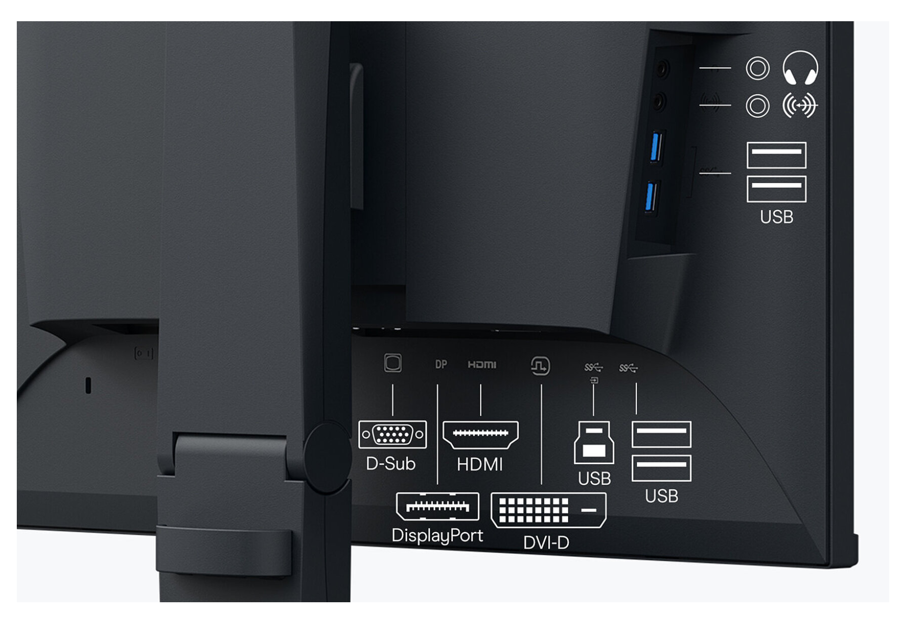 EIZO EV2410R-F4BK - FLEXSCAN EV2410R, 24.1" WUXGA IPS 16:10/DP/DVI-D/HDMI/VGA/5Y/STANDLESS/4-PACK - Image 3