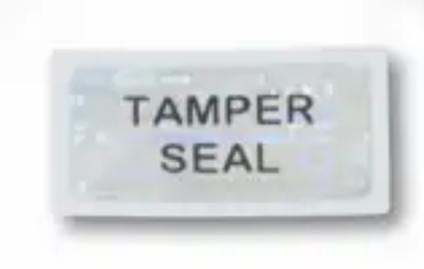 Ergonomic Solutions SPCS100 - ClickSafe Tamper Seal with Installation Guide. Silver