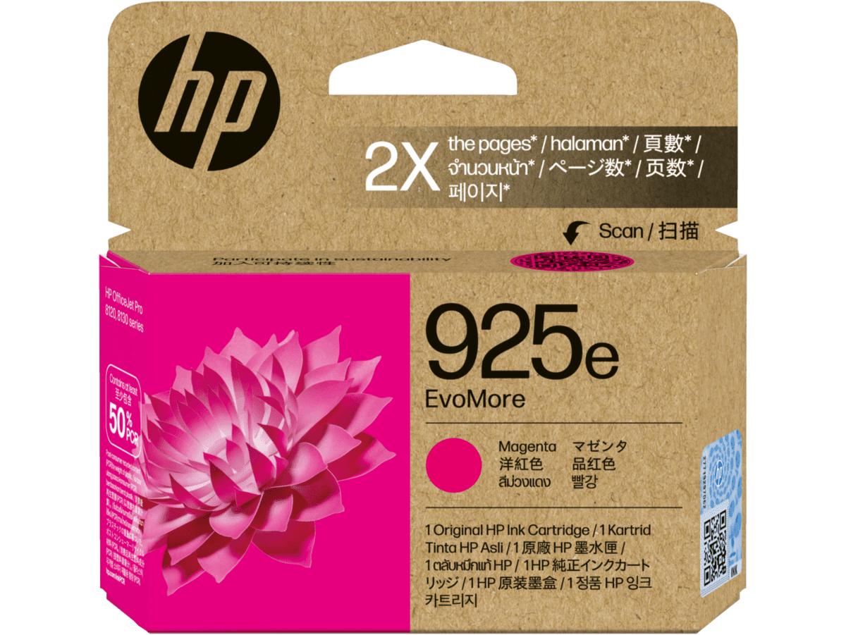 HP 4K0W1PE - 925e, EvoMore Magenta Original Ink