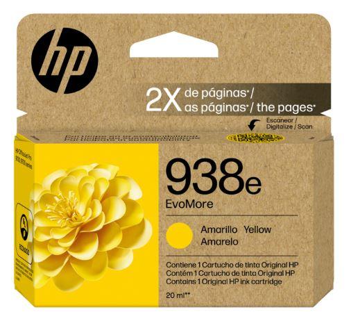 HP 4S6Y1PE - 938e, EvoMore Yellow Original Ink Cart