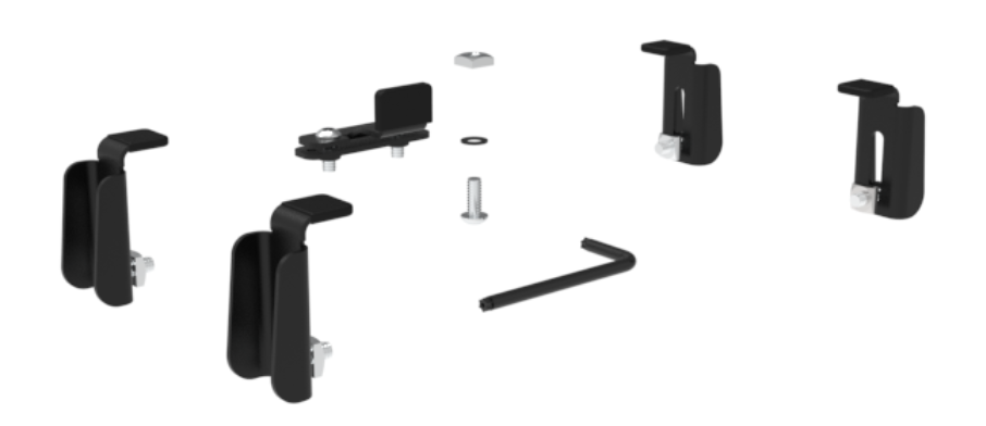 Havis UT-2023-KIT - ADAPTOR LUG KIT TO SECURE SAMSUNG GALAXY TAB S9, S9 FE, A9+ TABLET IN UNIVERSAL RUGGED CRADLE UT-2000 SERIES