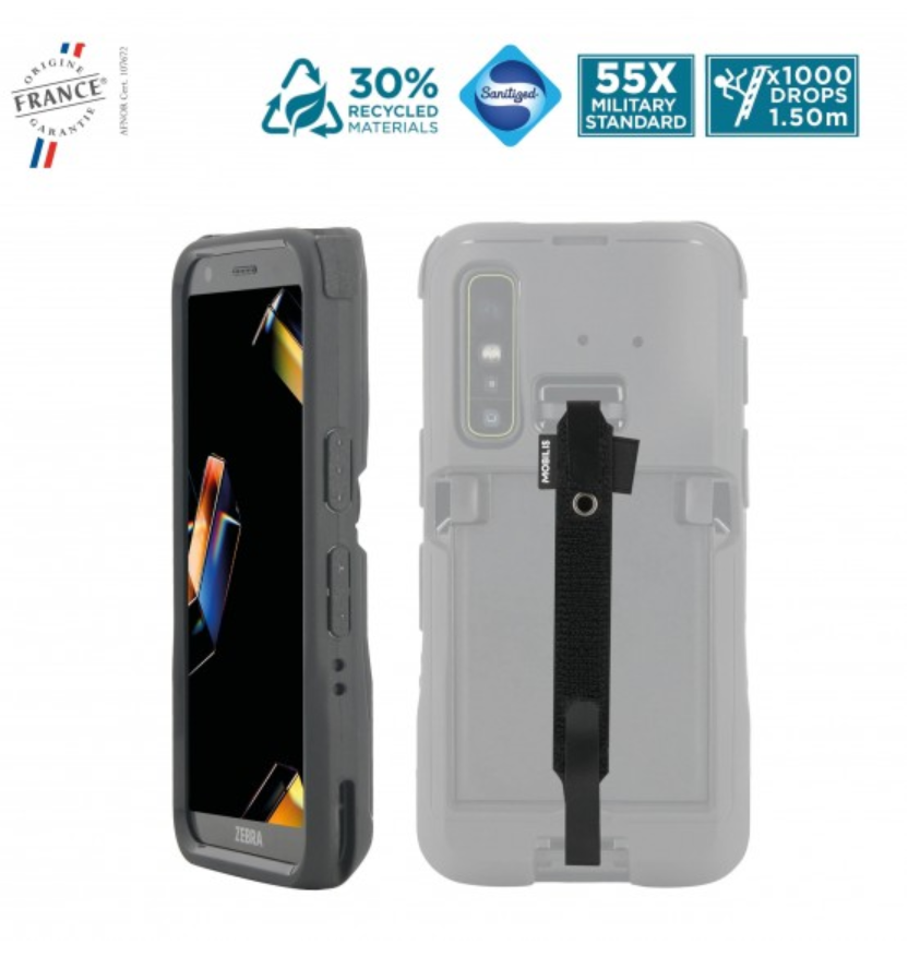 Mobilis Case 052070 - PROTECH - Case + Handstrap for Zebra TC501 - Soft bag - Image 3