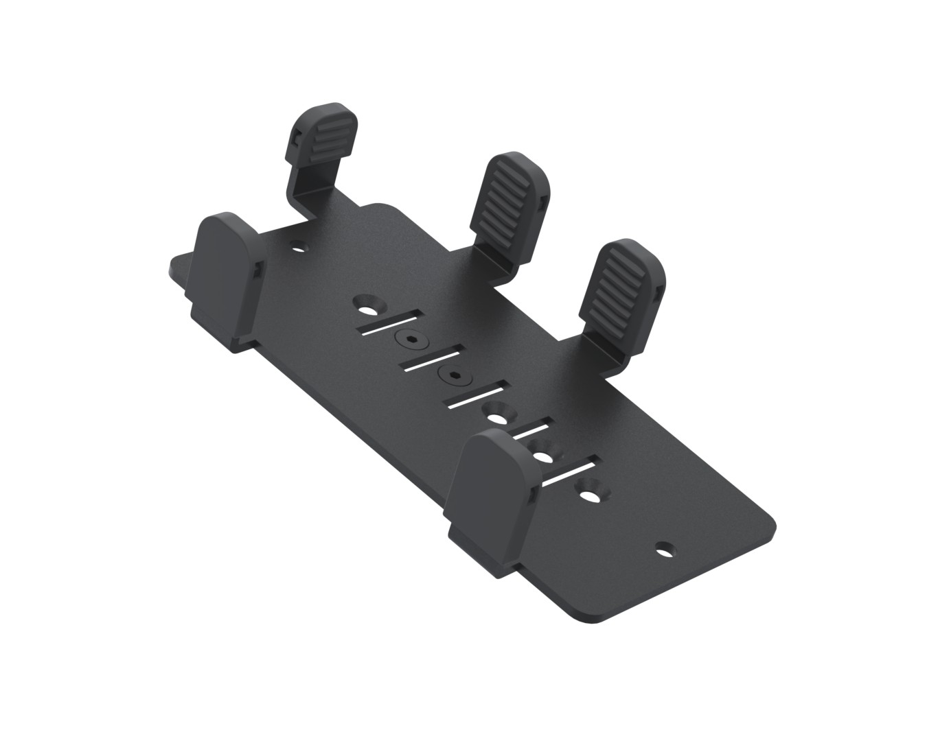 Ergonomic Solutions PAX025-MN-02 – PAX Q25 MultiGrip-laitelevy ilman kahvaa, musta