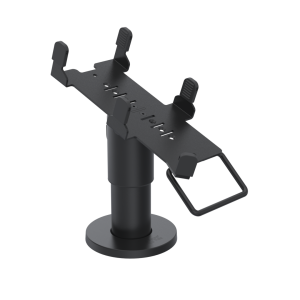 PAX101-D-MH-02 musta PAX S80 DuraTilt SP2 100 mm -maksupääteteline kahvalla – valmistajan alkuperäinen tuotekuva