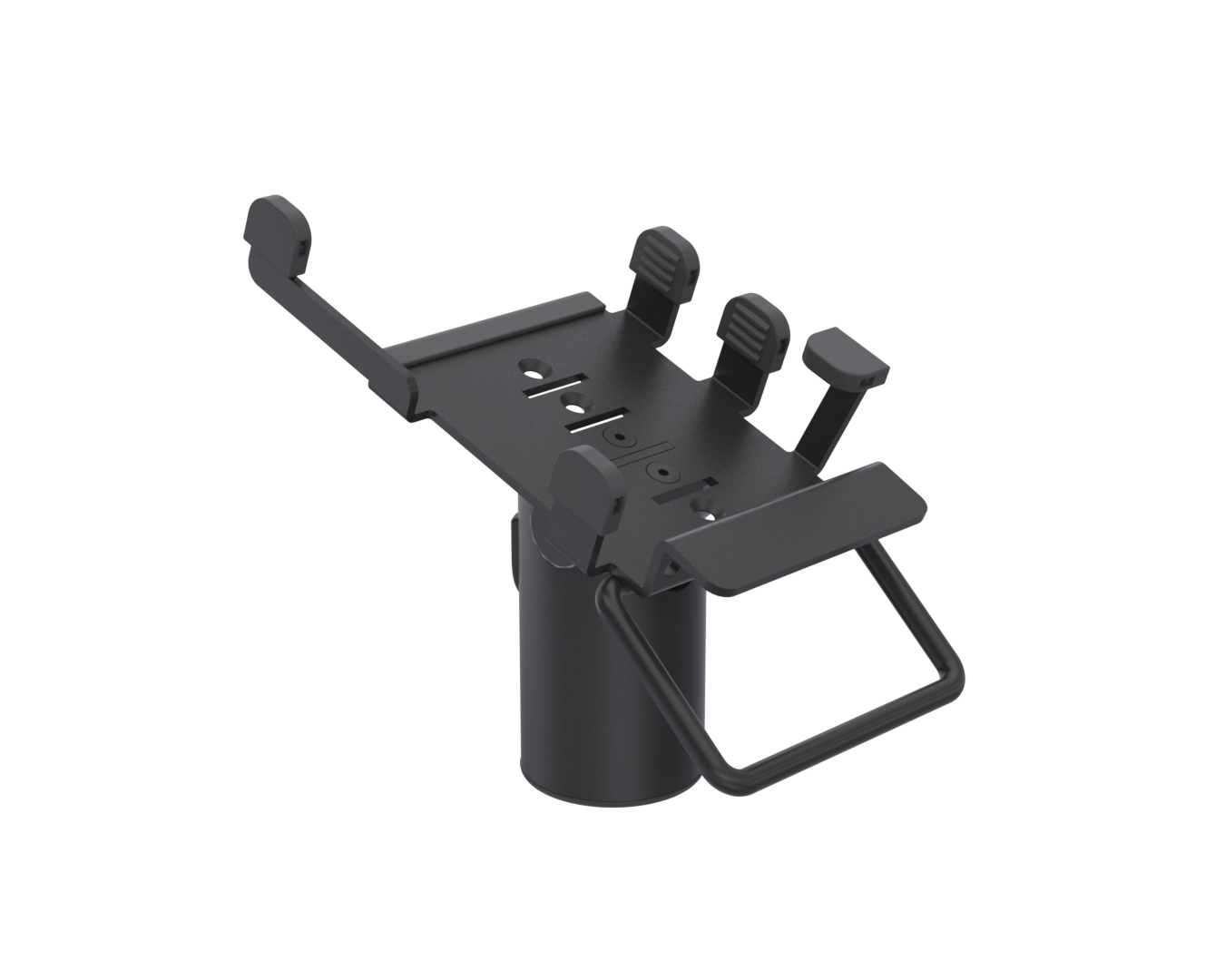 Ergonomic Solutions PAX923-DM-02 – PAX923-DM-02 musta PAX A920 Pro DuraTilt SP1-telineosa kahvalla ilman jalkaa
