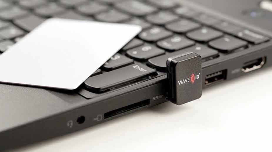Rf Ideas RDR-7MU2BKU - WAVE ID Nano SDK 13.56MHz MIFARE Secure Black Vertical USB-C Reader - Image 2