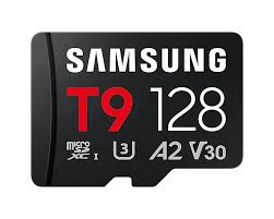 SAMSUNG MB-MH128T/WW - MICRO SD T9 128 GB (CLASS10, U3, V30, R200/W130)