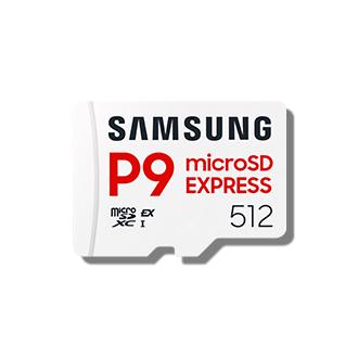SAMSUNG MB-MH512T/WW - MICRO SD T9 512 GB (CLASS10, U3, V30, R200/W130)