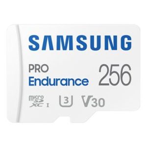 SAMSUNG MB-MJ256KA/EU - MICRO SD PRO ENDURANCE 256 GB (CLASS10, U3, V3, R140/W40)