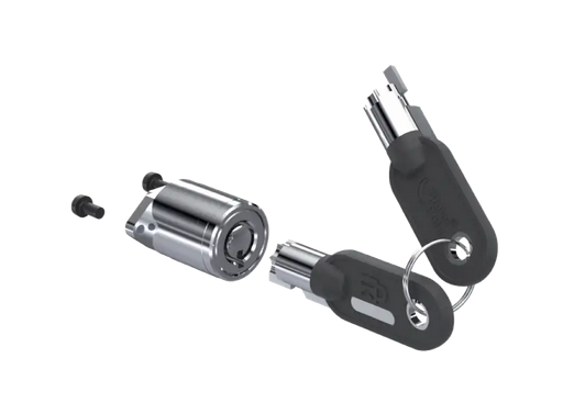 Ergonomic Solutions SPPL001-00 - SpacePole Push Lock. Chrome