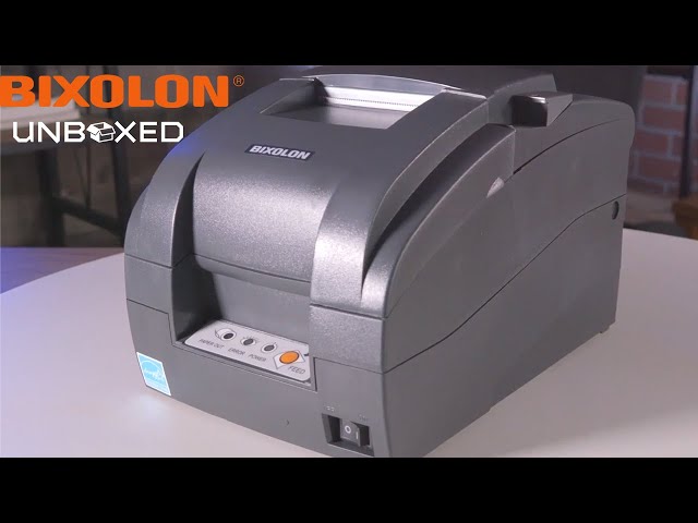 Bixolon SRP-275IIIV2AOSG/BEG -Bixolon SRP-275IIIV2AOSG/BEG -SRP-275III, receipt printer, dot-matrix printing, media width (max.): 76 mm, print width (max.): 63mm, roll diameter (max.): 83mm, speed (max.): 5lps, USB (type B), RS232 (25 pin), drawer kickout, BXL/POS, incl.: power supply unit, power cable, receipt roll, colour: black, USB, RS232, black