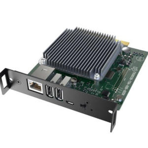 Sharp 100016413 - Raspberry Pi Compute Module 5, 4GB RAM, 32GB eMMC, RaspberryPi OS optimized for digital signage + Interface Board,