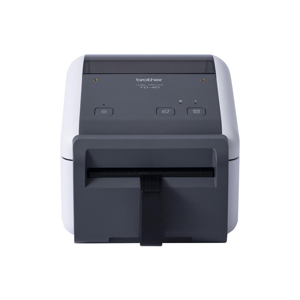 BROTHER TD-4425DNFC - 4inch DT desktop Linerless label printer USB-C/LAN+Linerless Cutter 203dpi - Image 2