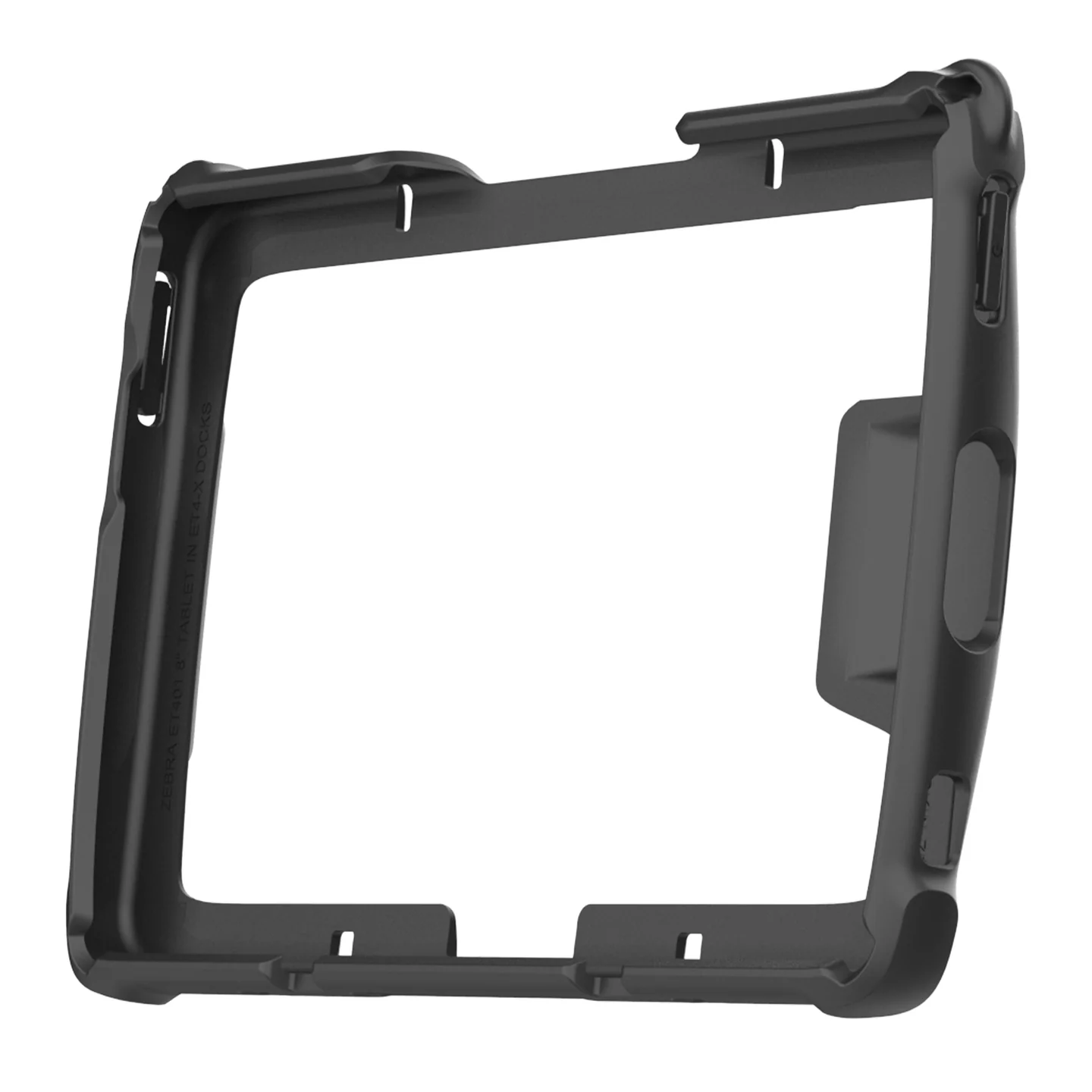 Zebra 3PTY-RAM-SKIN-ZE44 – RAM® Skin™ suojakuori Zebra ET401 8" -tabletille, yhteensopiva RAM Tough-Dock™ ET40/ET45 -telakoiden kanssa