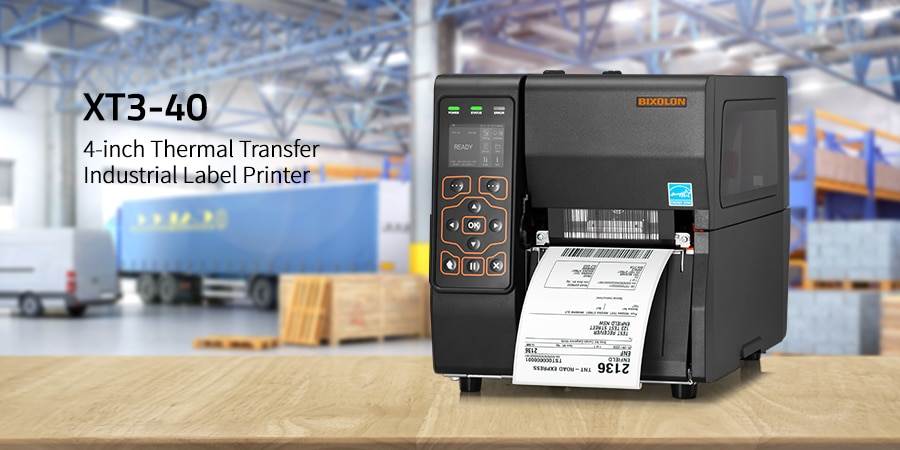 Bixolon XT3-409/BEG - XT3-40, 8 dots/mm (203 dpi), peeler, rewind, display, USB, USB Host, RS232, Ethernet - Image 4