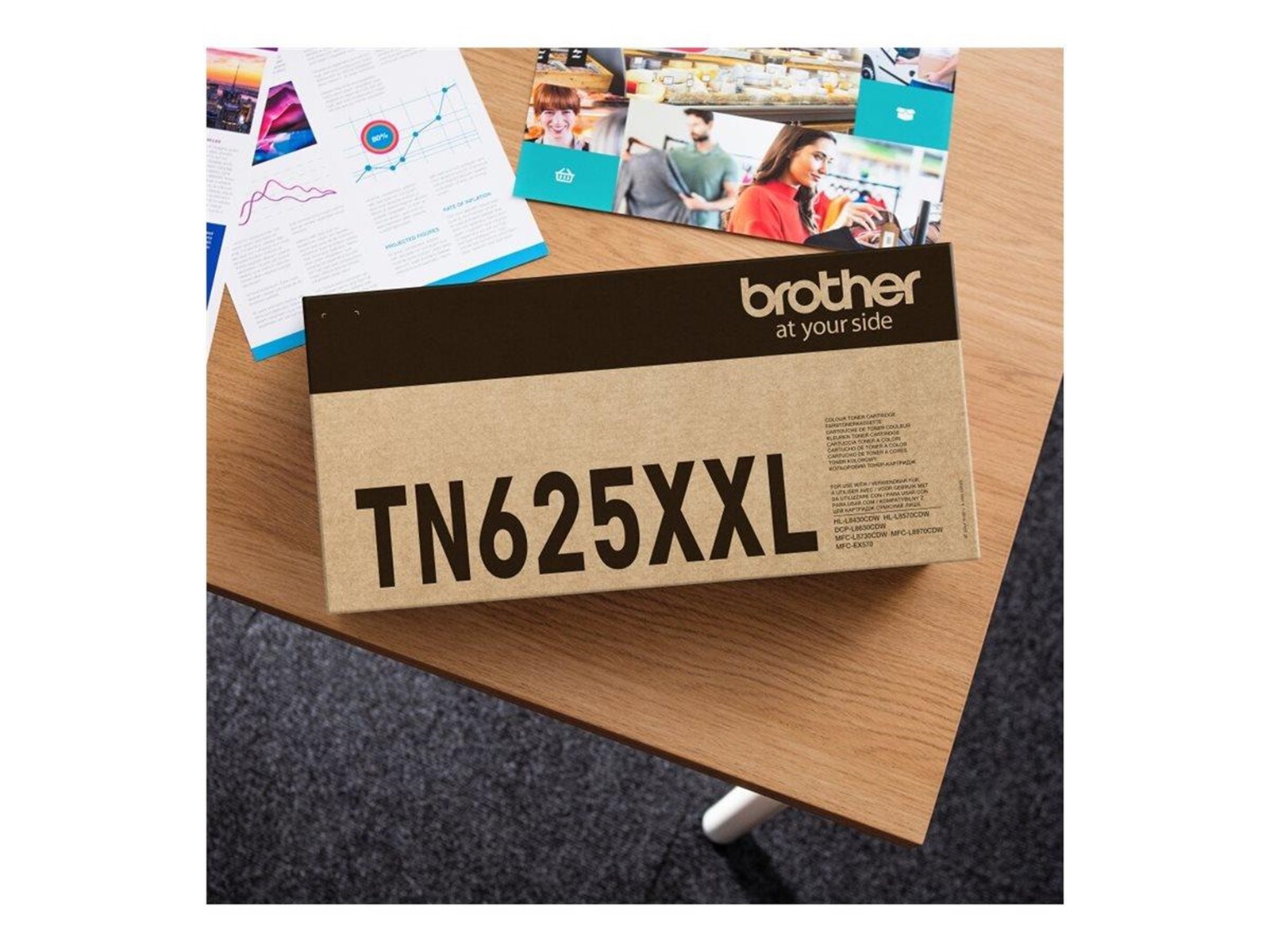Brother TN625XXLPM - TN625XXL, Magenta Toner - 6.500 Pages - PROJECT US - Image 2