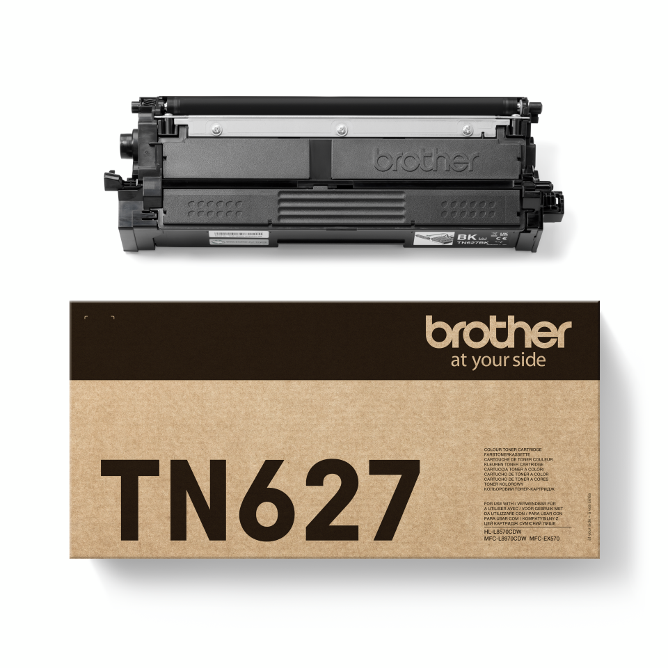 Brother TN627PBK - Black Toner - 10.000 Pages - PROJECT USE