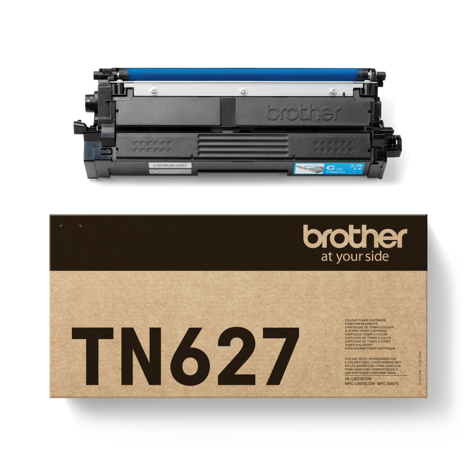 Brother TN627PC - Cyan Toner - 10.000 Pages - PROJECT USE