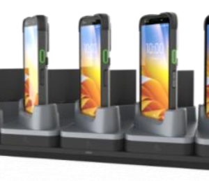 Zebra CRD-TCVT-5D5B-1, KIT: Charge-Only ShareCradle to charge up to five TC201 devices WITHOUT a rugged boot and five spare batteries.