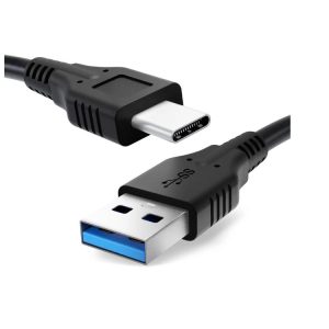 Datalogic 94ACC0466 - USB 2.0 Type A to Type C cable, black, 1 metre, fits for: Smart Portal