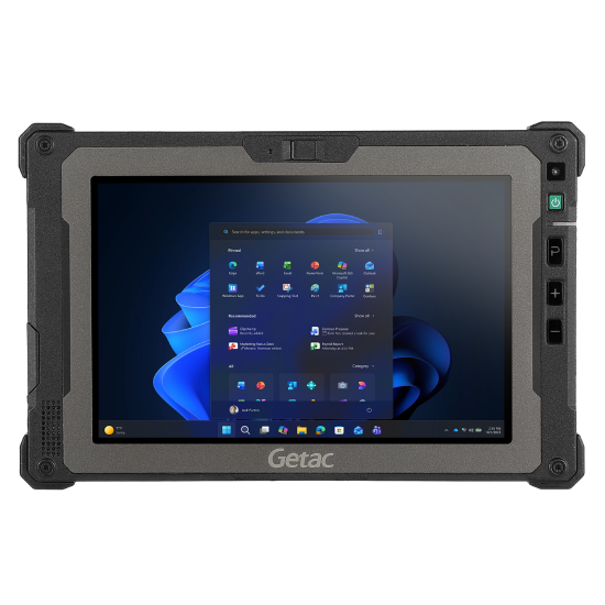 Getac Z8A7WXGI2GXX - ZX80W, 20.3 cm (8''), GPS, Camera, front camera, hot-swap, digitizer, USB-C, BT, Wi-Fi (Wi-Fi), QCS6490, SSD, 11 IoT Enterprise