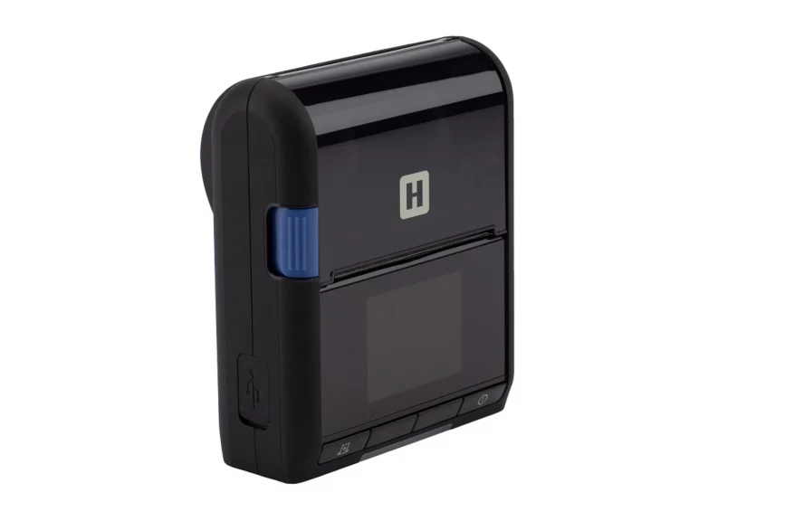 Honeywell LNX3-1-N00B121-0 - LNX3, 3 inch mobile printer, Big media space, Black, NFC, Battery included, USB C cable, power adapter, with belt clip, - Image 2