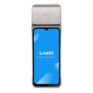 Landi Global 5310V-00--, M20 Android -mobiilipääte, 4G CAT4, GMS, 4 GB / 64 GB, lämpötulostin, Wi-Fi, Bluetooth, NFC, EMV L1
