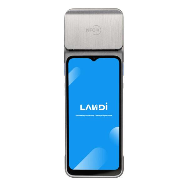 Landi Global 5310V-00--, M20 Android -mobiilipääte, 4G CAT4, GMS, 4 GB / 64 GB, lämpötulostin, Wi-Fi, Bluetooth, NFC, EMV L1