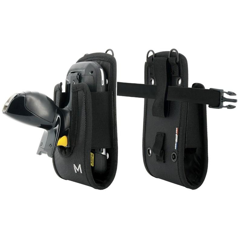 Mobilis Case 031033 - Holster GUN - Dual Access - Size L + Belt