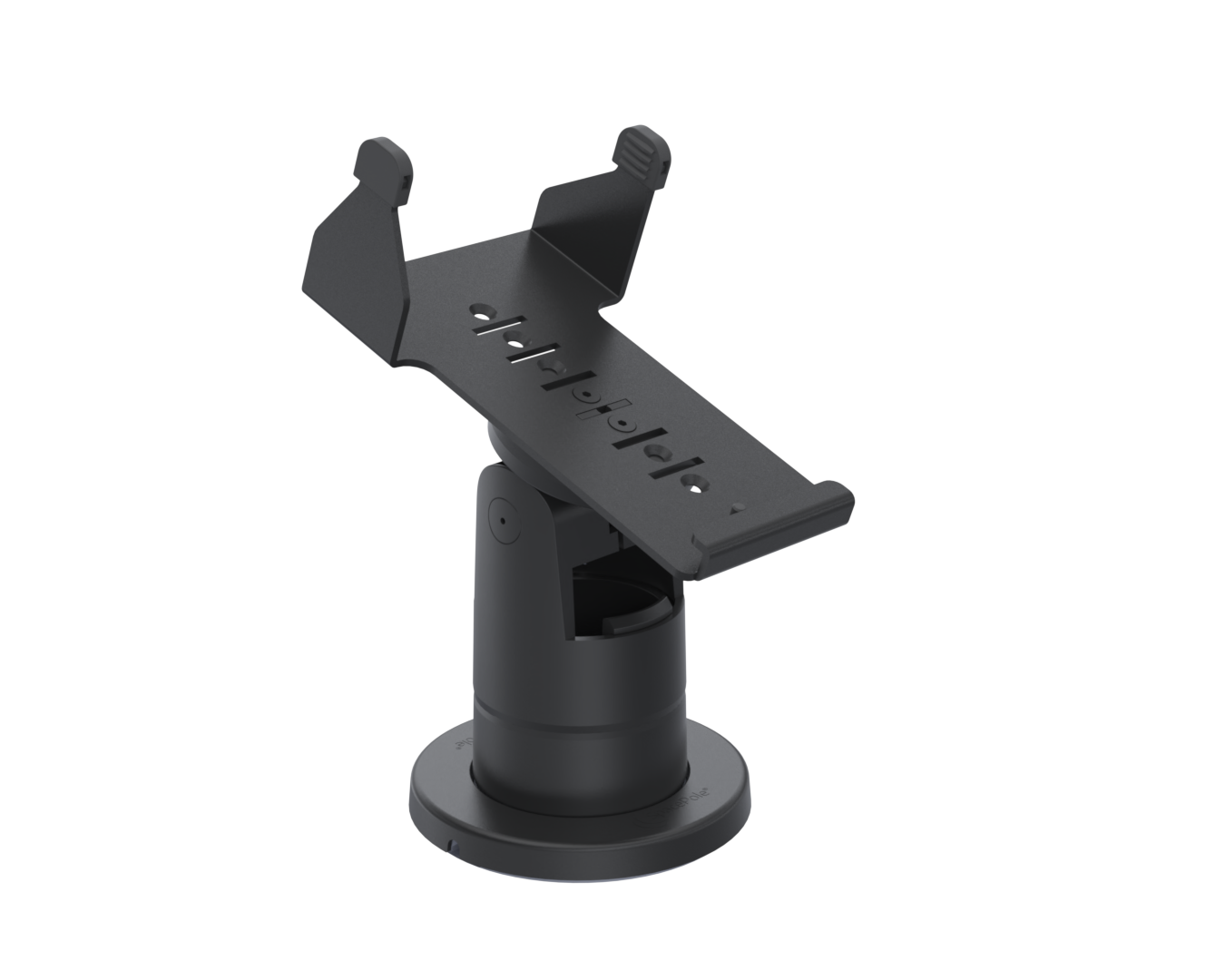 Ergonomic Solutions PAX080-S-MN-02 – PAX Q80 SpacePole Stack -pöytäteline ilman kahvaa, musta