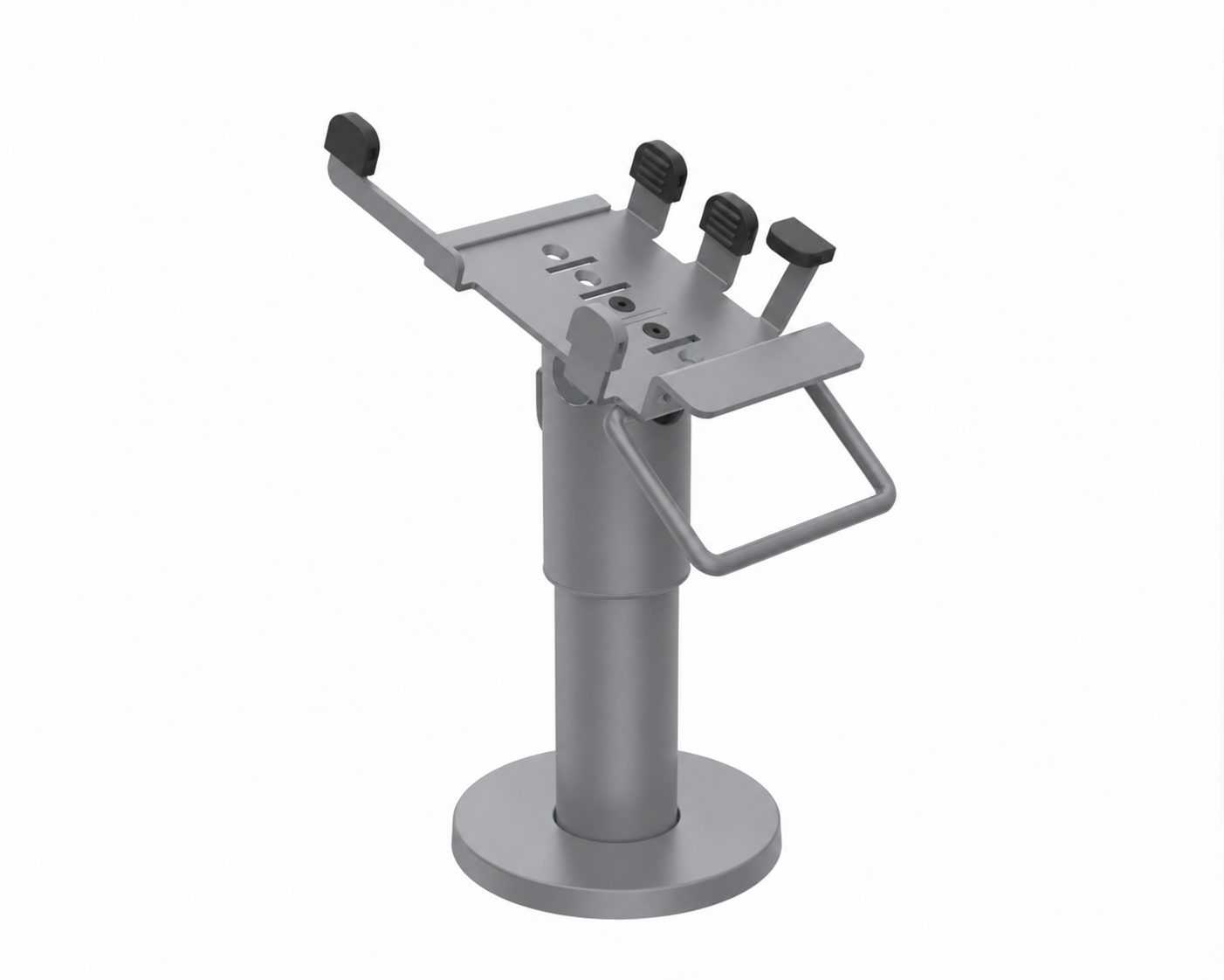 Ergonomic Solutions PAX923-D-05 – PAX923-D-05 harmaa PAX A920 Pro DuraTilt SP1 120 mm kahvalla – valmistajan kuvasta värimuokattu havainnekuva