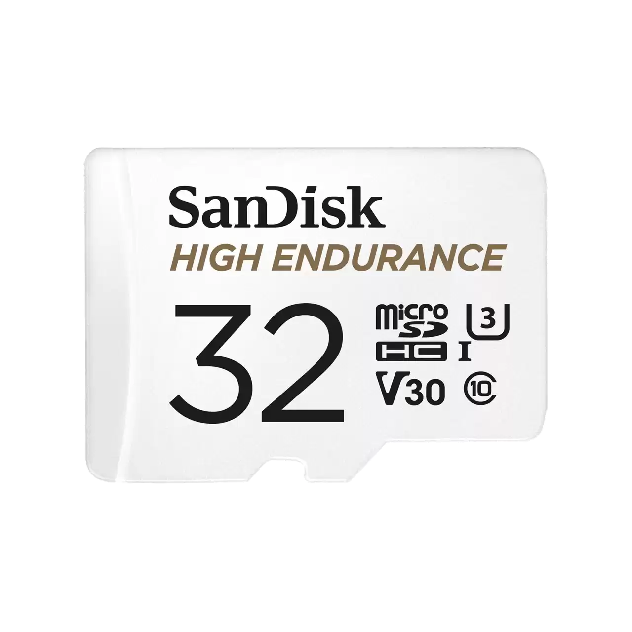 SANDISK SDSQQNR-032G-GN6IA - 32GB High Endurance microSDHC Card with Adapter - for Dashcams home monitoring