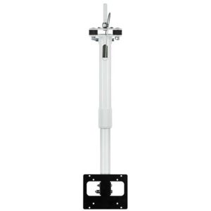 Zebra BR-000237-02, BRACKET,TELESCOPING,ADJUSTABLE 36 -66 ,CEILING MOUNT,VESA,WHITE