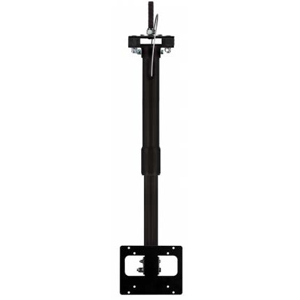Zebra BR-000238-03, Teleskooppinen kattokiinnitysteline 72"–138", VESA 75/100, musta, Zebra ATR7000 / SP5502