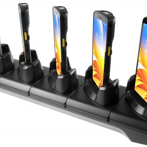 Zebra CRD-TCVTB-5DE-1 - KIT: Ethernet / USB Communication ShareCradle to charge up to five TC201 devices WITH a rugged boot. Includes power supply PWR-BGA12V150W1WW