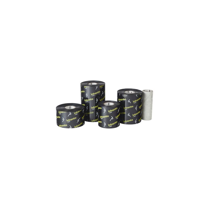 Armor T63645IO Inkanto AWR 8 Wax -lämpösiirtovärinauha, 154 mm × 900 m, musta, CSO-kelaus