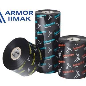 ARMOR-IIMAK T64369ZA – 60 mm × 300 m AXR 8 Resin Ribbon, musta, Cardboard + PE Outside