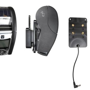 Brodit 215803 MultiMoveClip-teline Sliding Power Block -osalla Zebra QLn ja ZQ6 -mobiilitulostimiin