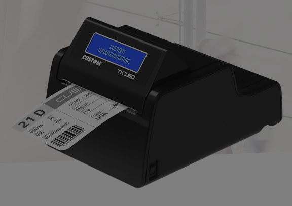 Custom 911HL020900733 – TK180 Aviation, ATB/BTP-lentoliikennetulostin, Ethernet / USB / RS232