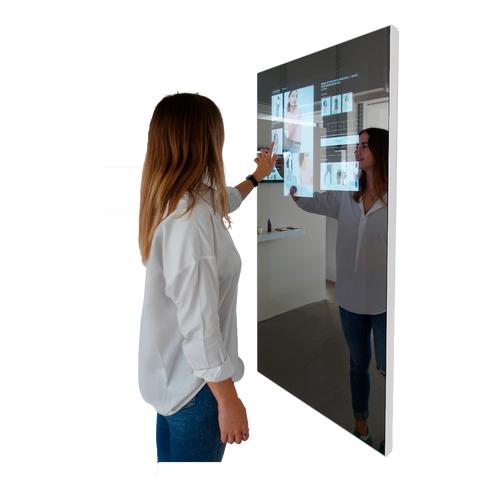 Keonn ADMR-27T-EU-300 – AdvanMirror RFID -älypeili, 27" kosketusnäyttö, ETSI