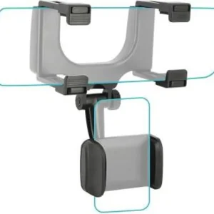 Mobilis 001377 – Universal älypuhelinteline auton taustapeiliin