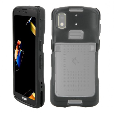 Mobilis 65043 – PROTECH-suojakotelo Zebra TC101 / TC201, vahvistettu exoskeleton, MIL-STD-810G, musta