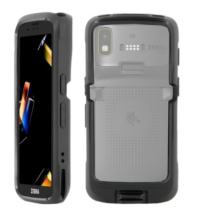 Mobilis 65044 – PROTECH-suojakotelo Zebra TC101 / TC201, Trigger-yhteensopiva, musta
