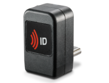rf IDEAS RDR-70U6BKU – WAVE ID Nano CCID 13,56 MHz iCLASS SE / Seos USB-C -kortinlukija, musta - Image 2